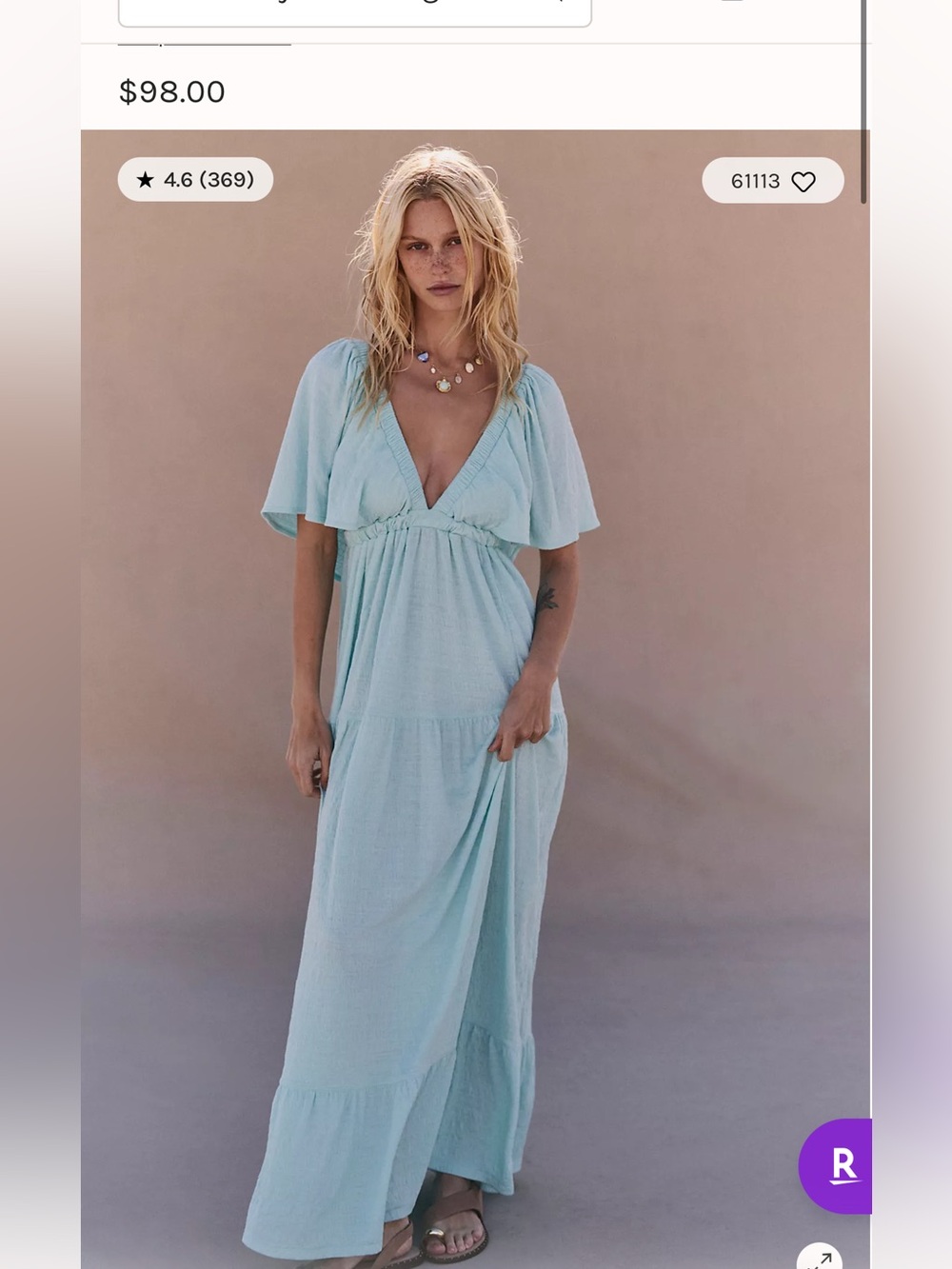 Free people maxi dress